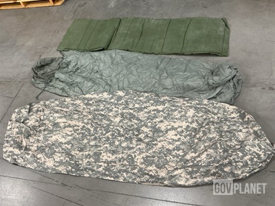 (9) Self-Inflating Sleeping Mats, (3) Sleeping Bags & Assorted Items