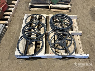 Quantity of (10) Tractor Steering Wheels