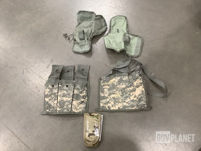 (122) M4 Two Mag Pouches, (112) First Aid Kit Inserts & Assorted Items