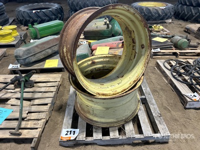 (2) 31 in Steel Rims JD