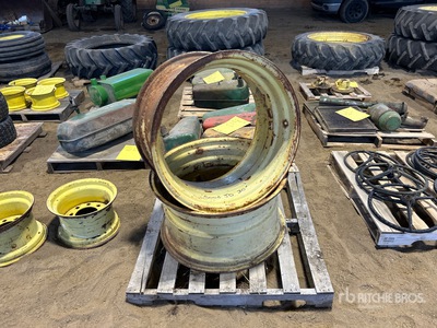 (2) 31 in Steel Rims JD