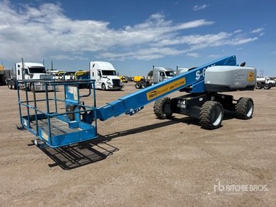 2017 Genie S60 4WD Diesel Piattaforma monobraccio