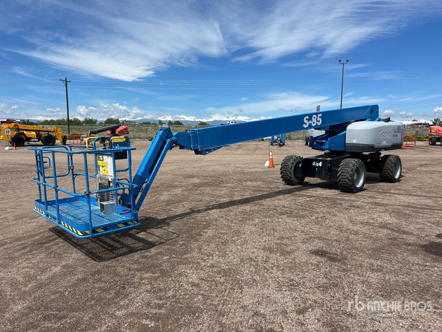 2017 Genie S-85 4WD Diesel Telescopic Boom Lift