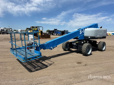 2018 Genie S-60X 4WD Diesel Piattaforma monobraccio