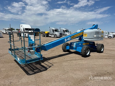 2014 Genie S40 4WD Diesel Piattaforma monobraccio