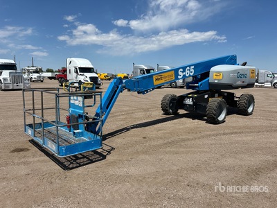 2017 Genie S-65 4WD Diesel Piattaforma monobraccio