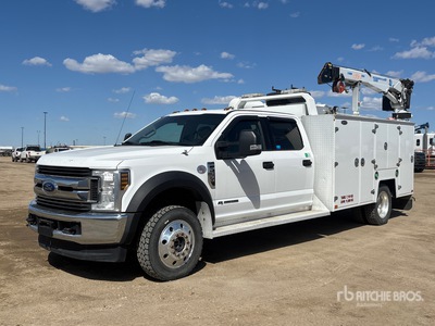 2018 Ford F-550 XLT 4x4 Crew Cab Camion de servicios