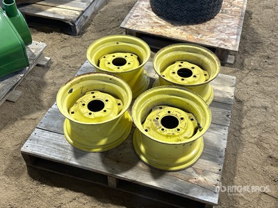 12.5 in Steel Rims For JD 112 Mower