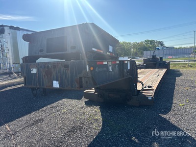 2007 XL Specialized XL120HDE 60 ton Tri/A 27 ft - 46 ft Extendable Removable Gooseneck Przyczepa niskopodwoziowa