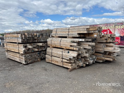 Quantity of 4 in x 4 in Wood Planks