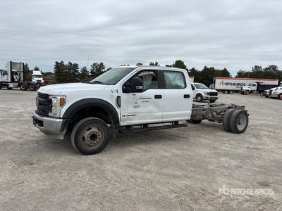 2018 Ford F-550 XL 4x2 Crew Cab Cab and Chassis (Inoperable)