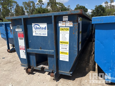 22 ft 30 cyd حاوية التدحرج