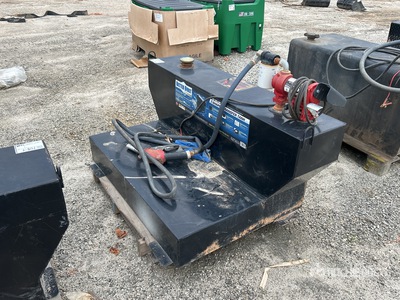 100 gal Skid Mounted Steel Diesel Fuel Tank