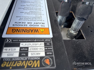 2025 Wolverine ABC125 Skid Steer Brush Cutter