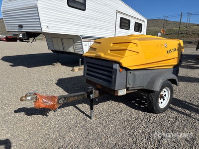 2014 Atlas Copco XAS 185 185 cfm Mobile Sprężarka powietrza
