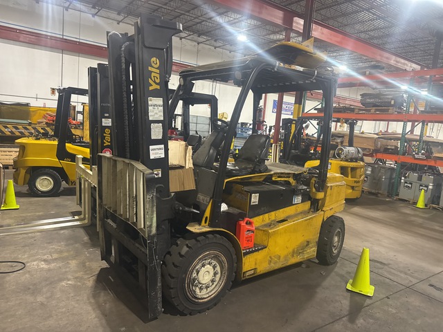 2018 Yale ERP080VME80TV098 8000 lb Pneumatic Tire Forklift 2018 Yale ERP080VME80TV098 8000 lb Pneumatic Tire Forklift