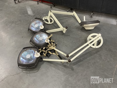 (2) Castle Surgical Ceiling Lights