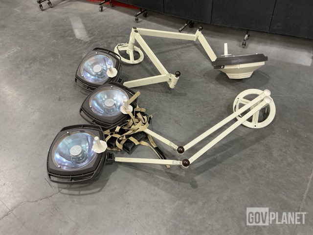 (2) Castle Surgical Ceiling Lights