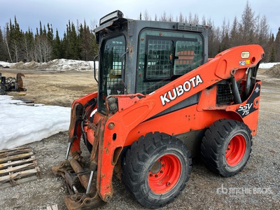 2009 Kubota SSV75 Two-Speed Skid Steer Loader