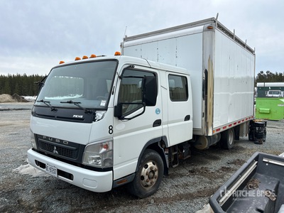 2009 Mitsubishi Fuso FE84W 4x2 Crew Cab Service Truck
