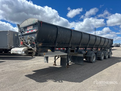 2018 Temisko DT-T4W-46-10 47 ft Quad/A Live Bottom Trailer