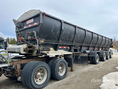 2018 Temisko DT-T4W-46-10 47 ft Quad/A Live Bottom Trailer