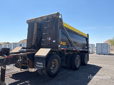 2022 Timmins 17 ft Tri/A Pup Dump Trailer