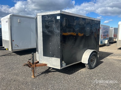 2023 English Trailer 8 ft S/A Enclosed Trailer