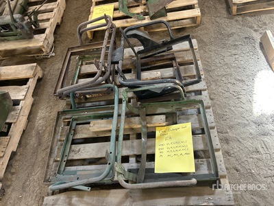 Quantity of (5) Dubuque Seat Frames
