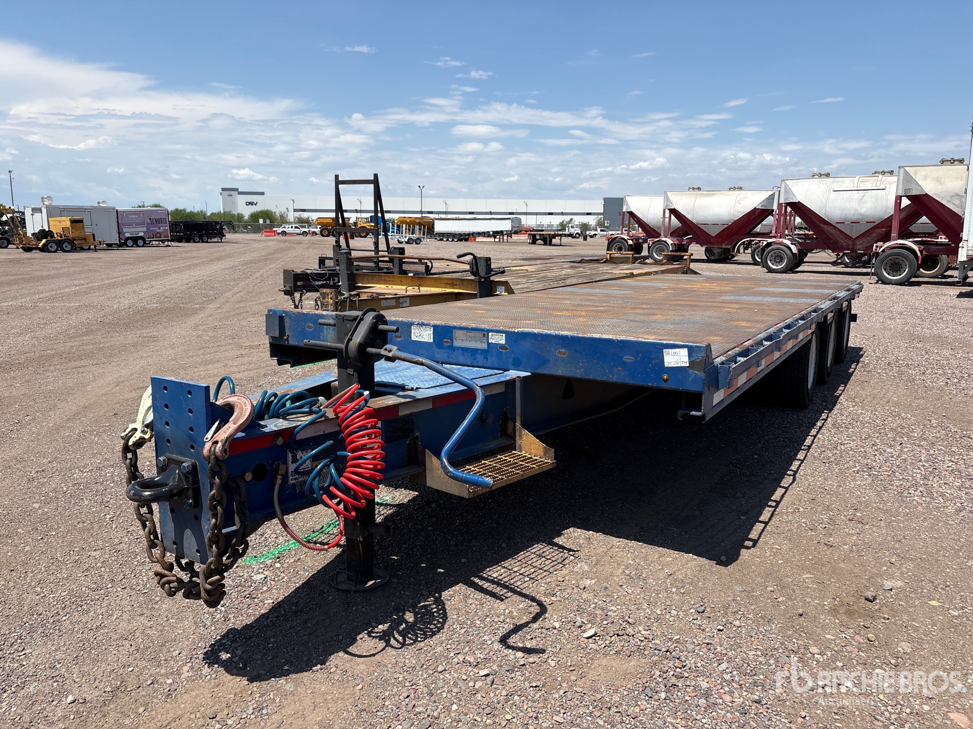 2018 Trail King TK50LP TAG 24 ft Tri/A Equipment Trailer