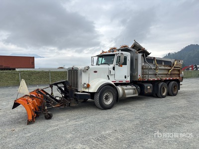 2015 Peterbilt 367 6x4 Snow Plow Truck