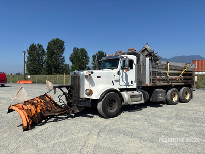 2016 Peterbilt 367 6x4 Snow Plow Truck