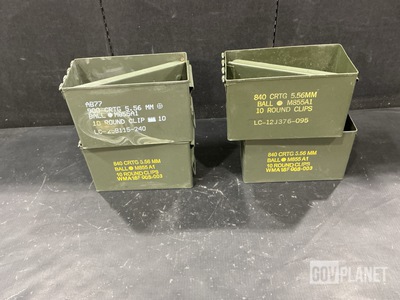(240) Assorted Ammo Cans