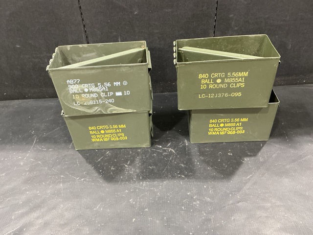 (240) Assorted Ammo Cans (240) Assorted Ammo Cans