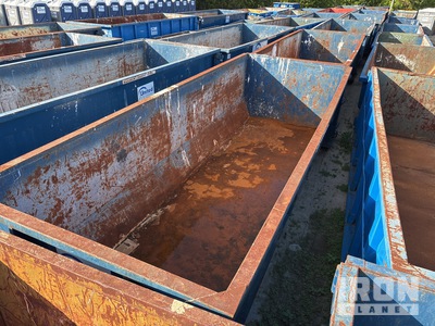 22 ft 30 cyd حاوية التدحرج