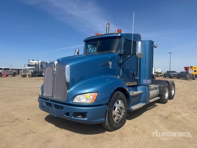 2011 Kenworth T660 6x4 T/A Day Cab Truck Tractor
