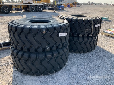 Quantity of (4) 2026 Suihe T26.5 26.5-25 Lote de Llantas (Sin Usar) / Pneumatici (Unused) - Fits Wheel Loader