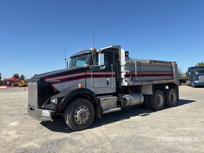 2014 Kenworth T800 6x4 T / A-kiepwagen