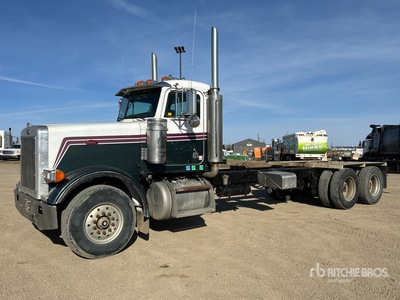 2002 Peterbilt 378 6x4 Cab and Chassis