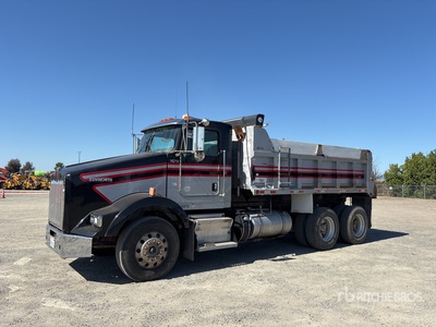 2014 Kenworth T800 6x4 T / A-kiepwagen