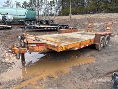 1992 Wils 18 ft T/A Equipment Trailer