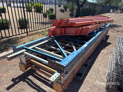 Quantity of 16 ft Pallet Racking