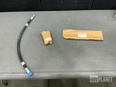 (14) Bent Metallic Tubes, (2) Ball Valves & Assorted Items