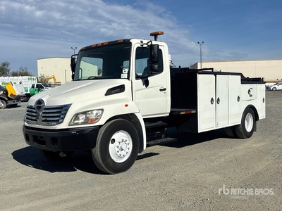 2010 Hino 268 4x2 Utility Truck