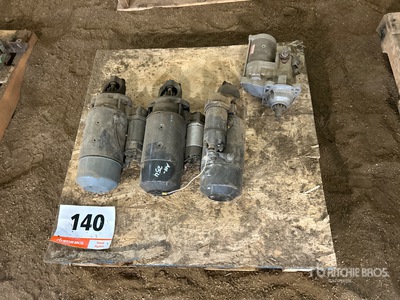 Quantity of (4) Starter Motor Moteur électrique