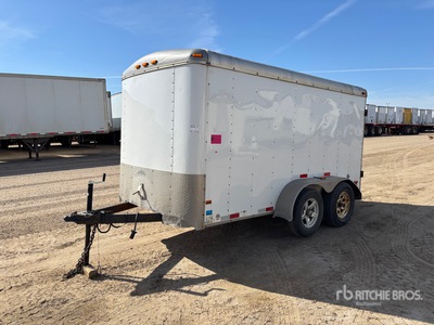 2015 Wells Cargo TC6101 12 ft T/A Enclosed Trailer
