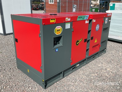 2026 Ashita GFS-125 125 kVA Skid-Mounted Planta de Luz (Sin Usar) / Zestaw prądotwórczy (Unused)