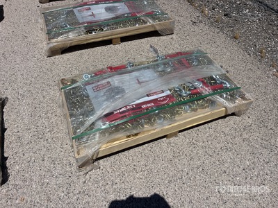 Quantity of (5) 2026 Suihe BC-9200 9200 lb Ratchet Binders & (10) 20 ft Chains (Unused)