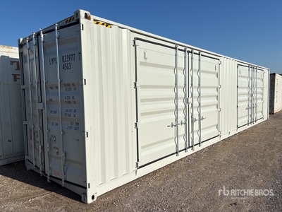 2026 40 ft High Cube Multi-Door Storage Container