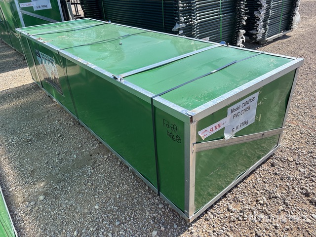 2026 Suihe C404015S-610gPVC 40 ft x 40 ft x 15 ft Container Shelter (Unused)
